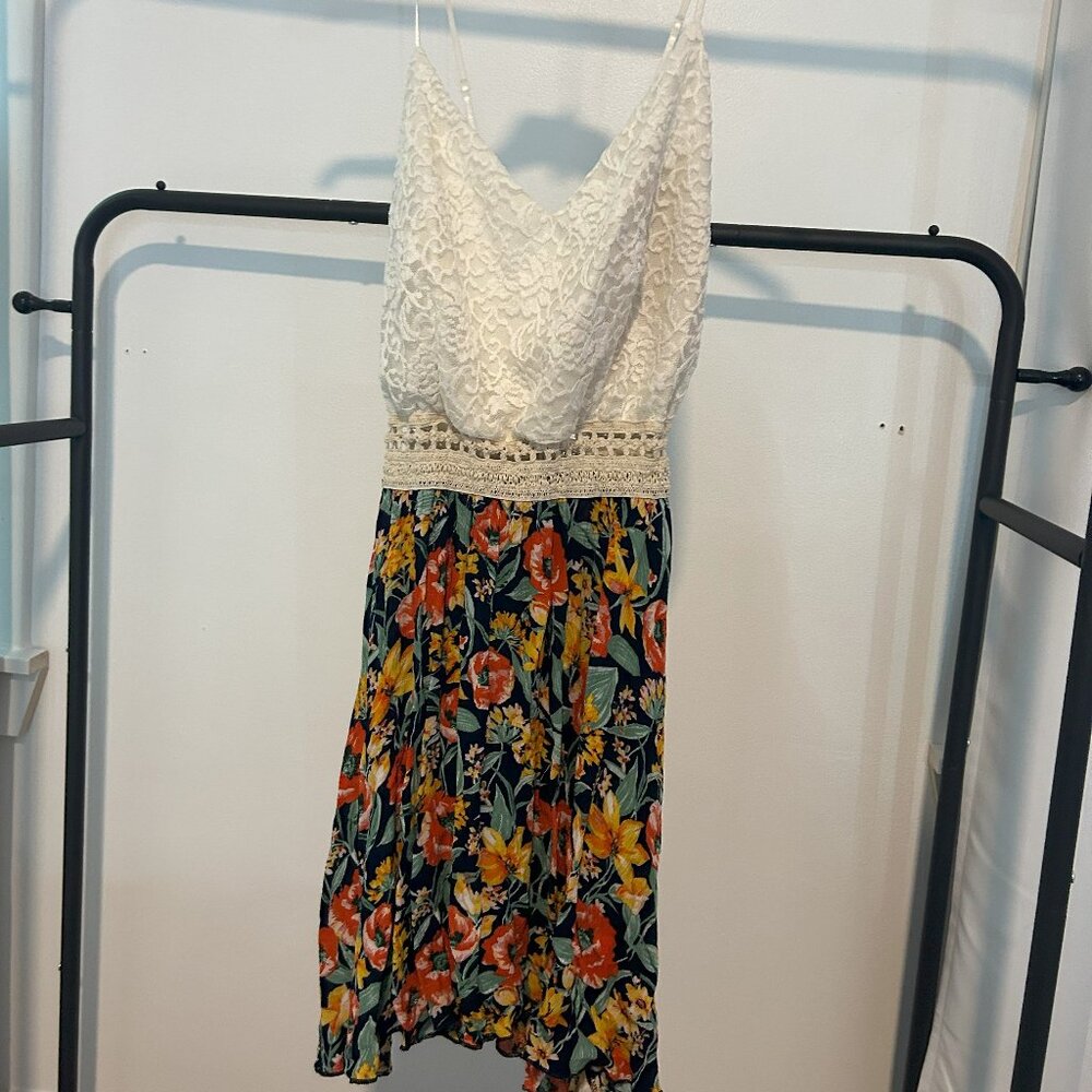 Floral Rue Plus Dress